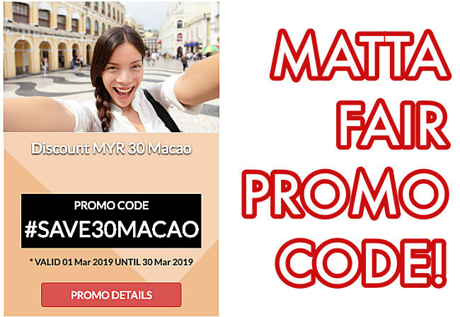 Get Your Special FREE Gifts When You Book Your Macao Trip At This Coming MATTA FAIR!