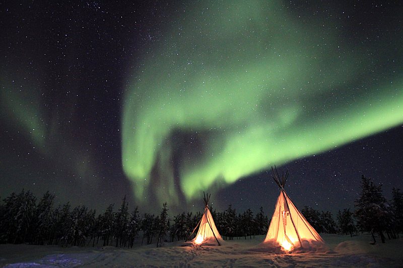 Most Lit Places to view the Northern Lights