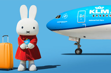 KLM 特别航班 - 与可爱 MIFFY 小兔一起飞雅加达吧！